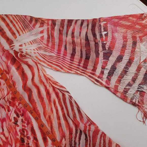 Mushbaby Sienna Rose Lightweight Sheer Animal Print Size Medium - Picture 11 of 11